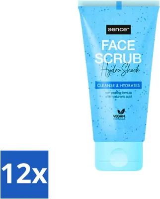 Produktbild von Sence - Alle Hauttypen - Gesichtspeeling - Peeling - 150 ml - Vorteilspack - 12 Stücke