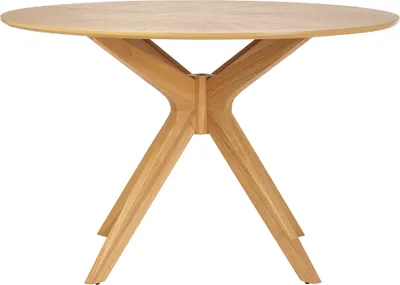 Produktbild von Miliboo - Runder Design-Esstisch aus Eiche D120 cm DIELLI