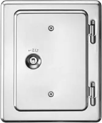 Produktbild von Upmann Kamintür K20/4 verzinkt 14 x 20 cm - 10114
