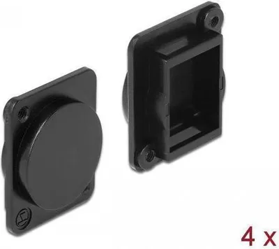 Produktbild von DeLOCK 86504, XLR, Schwarz, Kunststoff, 26 mm, 31 mm, 9,8 mm