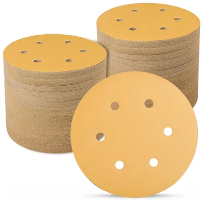 Schleifpapier 150 mm Klett, 100 Stück, Körnung 600