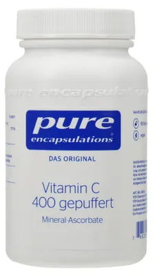 Zdjęcie produktu dla Pure Encapsulations Witamina C 400 buforowane kaps. 180 kaps