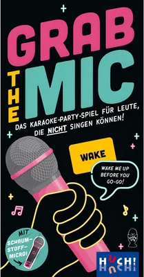 Produktbild von HUCH! Grab the Mic, Brettspiel, Party, 8 Jahr(e), 20 min