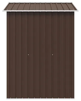 Produktbild von vidaXL Geräteschuppen Braun 204x132x186 cm Stahl