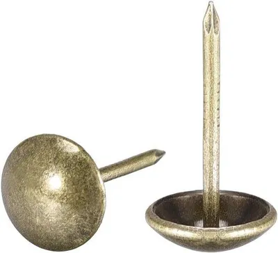 Produktbild von Bronzen duim punaises 11 mm, 20 mm diameter, voor meubelrestauratie.
