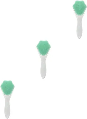 Obrázok produktu pre Silikónové štetce na tvár na hĺbkové čistenie a exfoliáciu, stimulátor pleti, štetec na tvár, dôkladné čistenie, masážny štetec do kúpeľne