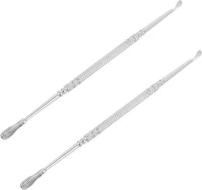 Productafbeelding van Oorreiniging Gereedschap - Oorlepel Set - Oorsmeer Verwijderen - Spiraalveer Technologie - 13 cm - Zilverkleurig