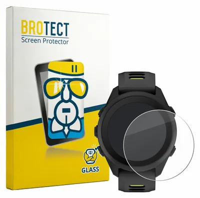 Produktbild von BROTECT Schutzglas für Garmin Forerunner 170 Displayschutz 9H Glas klar transparent