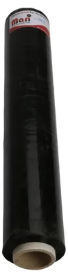 Produktbild von Handstretchfolie schwarz – 500 mm x 270 m - 20 mµ stark 1 Stück