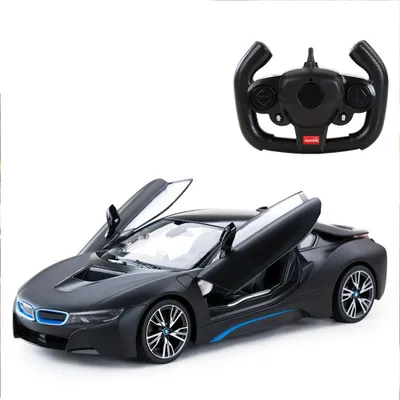 Produktbild von 1: 14 USB Auto-Fernbedienung drahtlose Simulation Modell i8 schwarz
