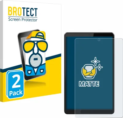 Produktbild von 2x BROTECT Schutzfolie für Lenovo Tab M8 Displayschutz Displayschutzfolie Folie Matt Entspiegelungsfolie