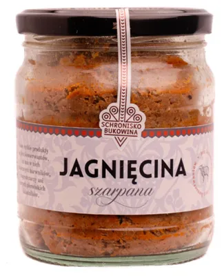 Image de Agneau effiloché 420 g - Schronisko Bukowina