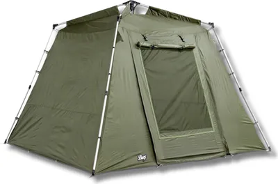 Produktbild von Lucx Marder Bivvy Angelzelt für 1–2 Mann – wasserdichtes Karpfenzelt mit herausnehmbarer Bodenplane & 10.000 mm Wassersäule