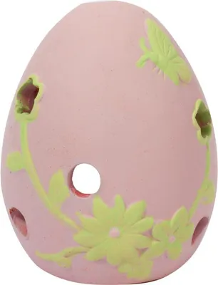 Zdjęcie produktu dla Ceramiczny Lampion w Kształcie Jajka - 12 cm