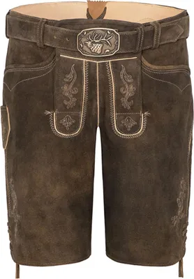 Produktbild von Spieth & Wensky Herren Trachten Lederhose inkl. Gürtel, Ruprecht (360669-0648), Größe:54, Farbe:schotter/St 134-D sand (5536)