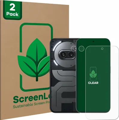 Produktbild von 2x ScreenLeaf Schutzfolie für Nothing Phone (2a) Plus (Display+Kamera) Displayschutz Display Schutz Folie Klar Transparent