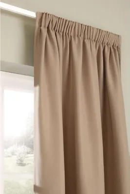 Produktbild von MOONDREAM ThermActiv® Thermovorhang | Patentierte Technologie | Faltenband | Beige MC8220 | 130B x 250H cm