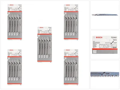 Produktbild von Stichsägeblatt T 234 X Progressor for Wood, 25er-Pack
