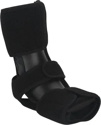 Produktbild von Fußschutz-Orthese für Plantar Fasciitis - Aluminium-Beinhalter für Fußverletzung - Fußschutz mit Anlehnung - Links-Rechts - Größe L/XL - Aluminium-Beinhalter-Unterstützung