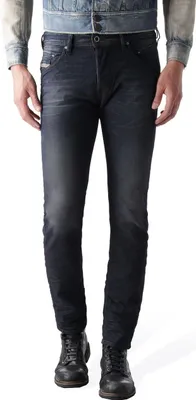 Produktbild von Diesel Belther 0842Q Herren Jeans Hose Regular Slim Straight