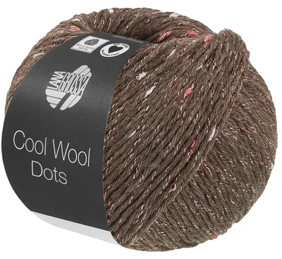 Produktbild von Cool Wool Dots 011 | Graubraun