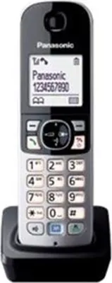 Image de Panasonic KX-TGA681 Combiné à faible rayonnement, identification de l'appelant, fonction mains libres, DECT