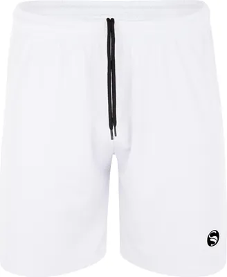 Produktbild von Sporthose Herren kurz ohne Innenslip - feuchtigkeitstransportierende Herren Trainingshose von Stark Soul® - Weiss - S