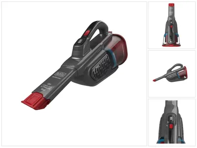 Obrázek produktu pro Black & Decker BHHV315J-QW, Suchý, Filtrování, Bezsáčkové, Černá, Červená, 0,7 l, Baterie