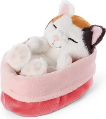 Immagine prodotto di Nici 48085 Sleeping Kitties Katze 12cm, crema, im rot