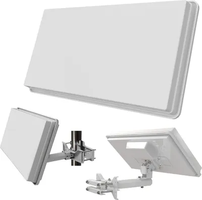 Produktbild von Selfsat H30D4 Flachantenne Quad (Full HD 4K UHD Sat Anlage für 4 Teilnehmer)