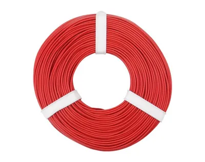 Immagine prodotto di Cavo intrecciato in rame  0,25 mm² / 50 m / rosso