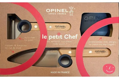 Obrázek produktu pro Opinel LE PETIT CHEF, dětská kuchyňská sada, 3 díly - modrá