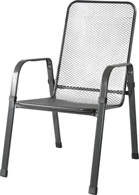 Produktbild von Mountfield Gartenstuhl Aus Stahl Savoy Deluxe Stapelbar Mit Stahlgeflecht