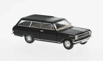 Produktbild von Brekina 20472 - 1/87 Opel Rekord A Caravan, schwarz, 1963 - Neu
