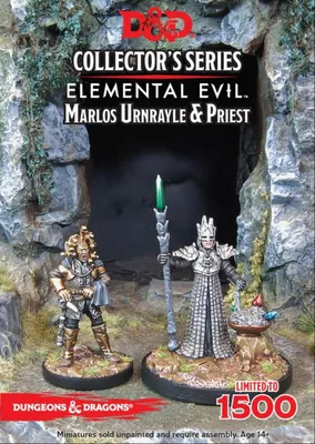 Produktbild von Temple of Elemental Evil: Marlos Urnrayle & Priest(2Figu