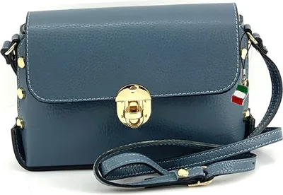 Image de Sac Florence en cuir turquoise D2OTF808T