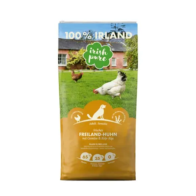 Produktbild von Irish Pure - Trockenfutter Adult - Irisches Freiland-Huhn - 4 kg