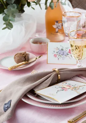 Produktbild von Porzellan Löffel 16 cm pale pink Alice