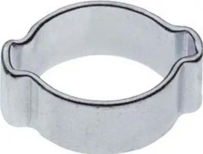 Zdjęcie produktu dla Opaska zaciskowa, Zacisk do węża z jednym uchem, 7mm, ocynkowane, 100 sztuk