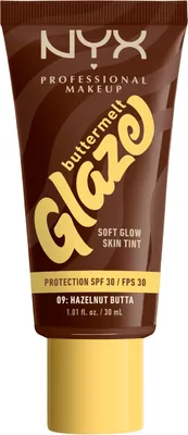 Immagine prodotto di NYX PROFESSIONAL MAKEUP Buttermelt Glaze Soft Glow Skin Tint SPF30, Nocciola Butta