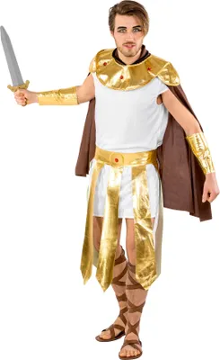 Produktbild von dressforfun® Herrenkostüm mächtiger Gladiator