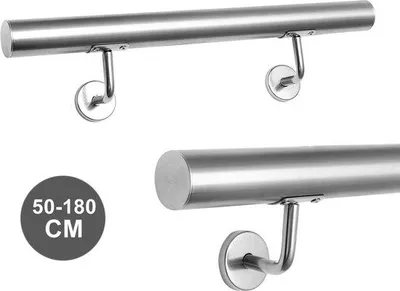 Obrázok produktu pre Záhradná stolička, nerezová oceľ, 200 cm, strieborná