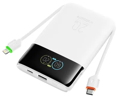 Obrázok produktu pre Veger Powerbank W1211A, 10000 mAh, biela