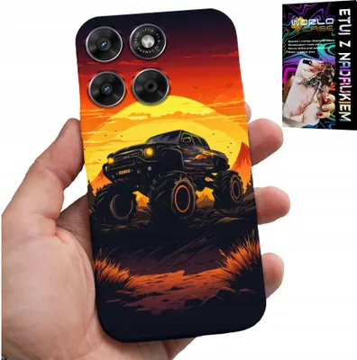 Zdjęcie produktu dla Etui Do Motorola Edge 70 - Monstertruck, Ciężarówka, Wzory + Folia