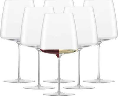 Obrázek produktu pro Zwiesel Glas SIMPLIFY Sada 6 sklenic na víno, sametové a bohaté