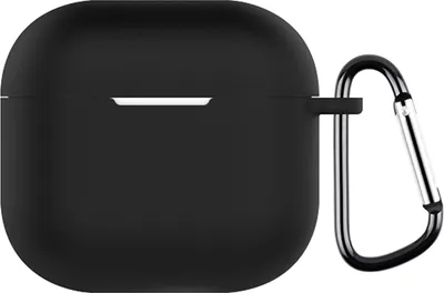 Produktbild von Mobigear Colors  Apple AirPods 4 Hülle Flexibles Silikon - Schwarz