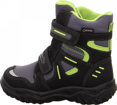 Produktbild von Superfit Jungen Stiefel, schwarz(schwarzgrn (03)), Gr. 28