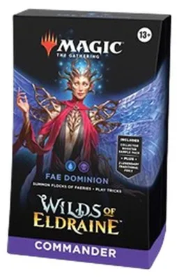 Zdjęcie produktu dla Magic: The Gathering Commander: Wilds of Eldraine: Fae Dominion Commander D