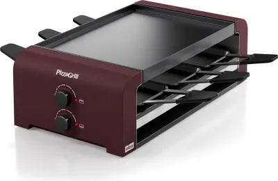 Produktbild von Stöckli Raclette PizzaGrill 6 Merlot Red