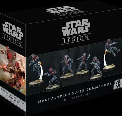 Image de Star Wars: Legion – Extension de l'unité des Super Commandos Mandaloriens